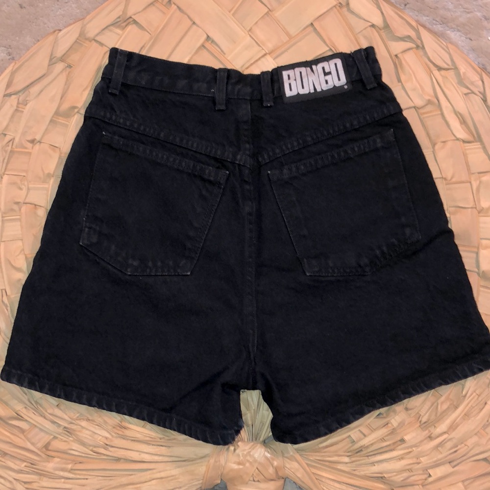 Vintage high waisted BONGO jean shorts